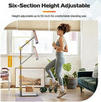 VIJIM Tablet Floor Stand Holder, Phone Stand for Recording, Adjustable Cell Phone & Tablet Holder for Floor, Compatible with iPad Pro Air Mini, Galaxy Tab, iPhone & 4.6-12.9 Inch Devices - Image 3