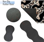 TGFEWYTJYJ Extended Gaming Mouse Pad,Memory Foam Ergonomic Keyboard Mouse Wrist Rest Support Set,Large Desk Mat with Stitched Edges,Non-Slip Base Mousepad Home Office,Leopard Print Pattern - Image 3