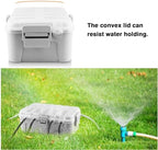 Flemoon Large IP54 Waterproof Outdoor Electrical Box with Transparent Lid - Image 6
