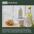 Branch Desk Perch, Elevated Desk Clamp Shelf for Monitors - Image 3