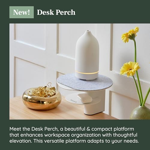 Branch Desk Perch, Elevated Desk Clamp Shelf for Monitors - Image 3