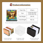 3D Calendar 2027,Time Piece Calendar 2027,Cute Beaver Carpenter 3D Art Notepad Calendars,3D Memo Pad,Tear Away Calendars,Christmas Gift,New Year Gift (Beaver Carpenter) - Image 3