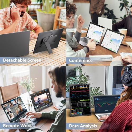 16" Portable Monitor Laptop Screen Extender 1200P FHD Travel Gaming Monitor - Image 6