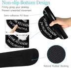 LIMKRIAN Ergonomic Mouse Pad with Wrist Rest Desk Mat Set, Skeleton Decor - Image 6