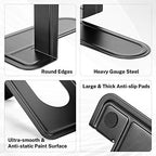 MaxGear Book Ends Universal Premium Bookends for Shelves, Non-Skid Bookend - Image 3