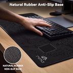 NIMO Large Gaming Desk Mat 4mm Extra Thick Mouse Pad - Image 3