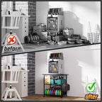 3 Tier 3D Printer Stand with Filament Rack & Detachable Tool Storage Bag - Image 7