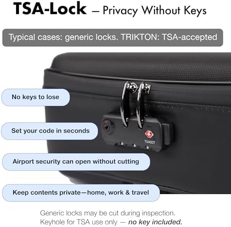 XXL Legal-Size Fire & Water-Resistant Document Box with TSA Lock - Hard-Shell Case (17×13×6 in) Hard Case File Organizer for Important Documents, Laptop, Passport, Wills & Certificates (Black) - Image 4