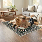 Office Chair Mat for Hardwood Floor & Tile Floor,48"X 60"-Colorful Animals - Image 6