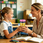 Kochorie 24 Pcs 16 Oz Back to School Plastic Cups Thanks to Teacher Cups - Image 5