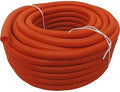 Flexible Polyethylene HDPE Non-Split Corrugated Wire Loom Tubing (Orange, 1" Dia. x 100 ft) by HydroMaxx