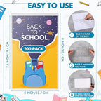 Outus 200 Pcs Self Adhesive Shop Ticket Holders, 5 x 8 Inch - Image 2