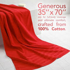 American Soft Linen 100% Cotton Luxury Turkish Towels, 2PC 35x70 Bath Sheet - Image 2