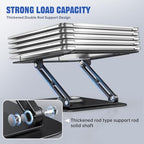 Laptop Stand for desk(360°Rotating),Aluminum laptop Riser for 10-16"Laptops - Image 4