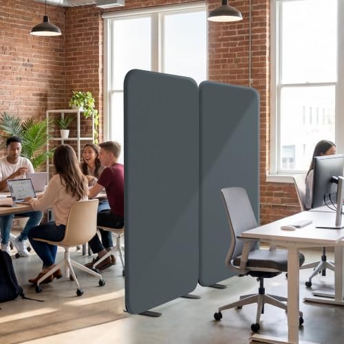 DECOLAB Standing Room Dividers, Portable Partition 29"x65" Twilight - Image 6