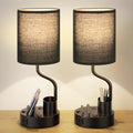 Fenmzee Bedside Lamps for Bedroom Set of 2 - Table Desk Lamp for Nightstand by Fenmzeelighting