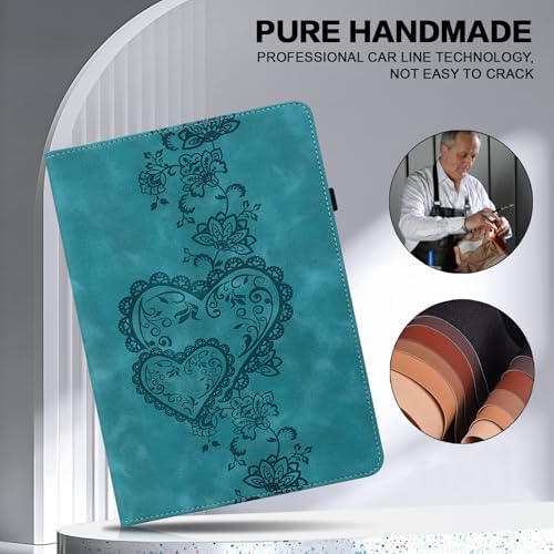 Case for Amazon Kindle Fire Max 11 (13th Generation, 2023 Release) 11 ", Embossed Premium PU Leather Shockproof Stand Case with Card Slot & Pen Holder for Kindle Fire 11 Tablet - Image 3