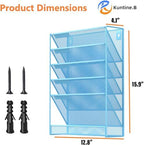 Kuntine.B Wall File Organizer Office Hanging Magazine Holder Wall File Organizer for Office Home - Image 2