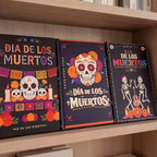 3 Pcs Day of the Dead Halloween Decor Books - Image 6