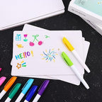 50 Pack Small White Board Dry Erase Boards Classroom Mini White Boards - Image 4