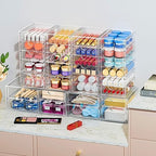 caktraie Acrylic 7-Drawer Makeup & Storage Organizer for Bath,Desk - Image 2