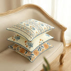 ISAENNE Linen Square Throw Pillow Cover,Set of 2,18"x18"-Estevan A - Image 6