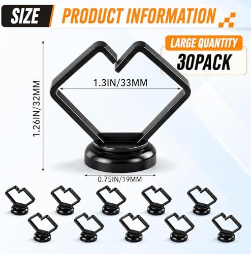Konohan 30 Pack Magnetic Cable Holder 23lbs Heavy Duty Zip Tie Mount - Image 2