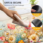 Heated Mouse Pad with 3 Levels Heated,Colorful Flowers - Image 4