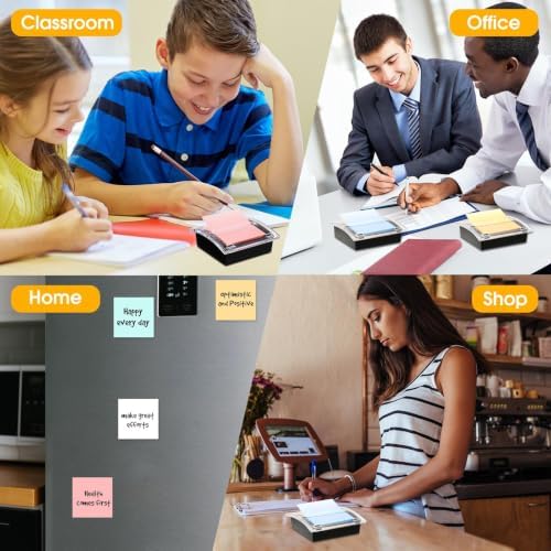 Mimorou 16 Pcs Pop up Sticky Notes Dispenser Sticky Note Holder for Desk - Image 5