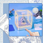 3D Calendar 2027,Time Piece Calendar 2027,Blue and White Porcelain 3D Art Notepad Calendars,3D Memo Pad,Tear Away Calendars,Christmas Gift,New Year Gift(Blue and White Porcelain) - Image 5