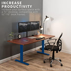 VIVO Dark Walnut 71 x 30 in Table Top, DESK-TOP72-30D - Image 4