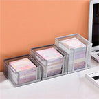 Metal Mesh Desktop Sticky Note Box 5-Pack Office Storage Organizer - Image 6