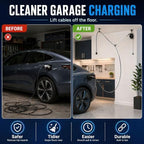 EV Charging Cable Holder, Universal Retractable Cord Reel - Image 5