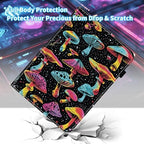 Case for Samsung Galaxy Tab S10 FE Plus 13.1 Inch 2025 Model (SM-X620/X626),Card Slot PU Leather TPU Case Pen Holder Auto Wake Sleep,Aesthetic Mushroom - Image 3