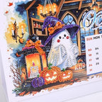 icceemee 2027 Calendar Desk Calendar DIY Diamond Painting Art with Animals theme Calendar, Monthly Flip Planner with To-Do List, Handmade Craft for Office & Home Decor Gift - Image 6