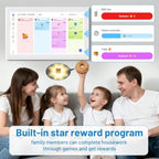 21.5" Smart Wall Calendar 2026 Planner & Chore Chart, Touchscreen - Image 4