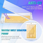 SATINIOR 20 Pcs Clear 260 Pt Magnetic Card Holders for Trading Cards - Image 4