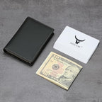 HISCOW Full Grain Leather Business Card Holder Case - Image 3