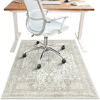 36"x48" Office Chair Mat for Hardwood Floor, Non-Slip Washable Mint by BESBLEE