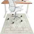36"x60" Office Chair Mat for Hardwood Floor, Non-Slip Washable Mint by BESBLEE