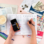 Clever Fox Budget Planner Pro with Cash Budgeting Envelopes, Rose Gold - Image 6