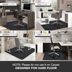 Office Chair Mat for Hardwood Floor: 63" x 51" Extra Large Desk Chair Mat - Image 6