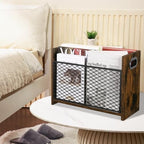 YINMIT Magazine Holder, Large Magazine Rack Floor, Book Storage Basket - Image 7