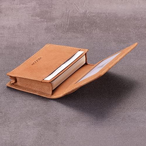 HISCOW Full Grain Leather Business Card Holder Case - Image 4