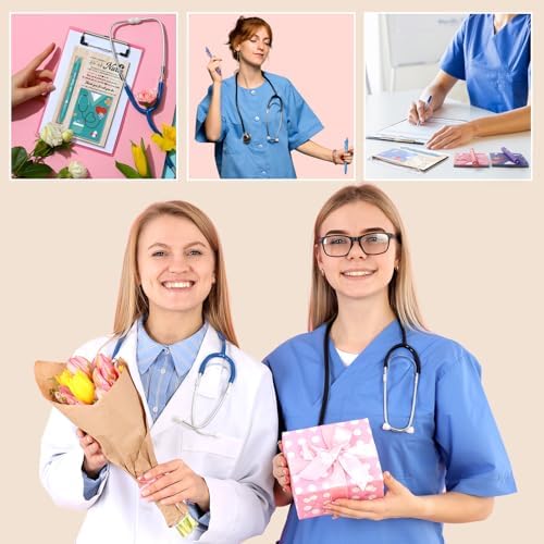 Resurhang 30 Pcs Nurse Week Appreciation Gifts Thank You Wooden Note Holder - Image 6