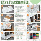 Fuutreo 1 Pc Classroom Construction Paper Storage,Eucalyptus - Image 4