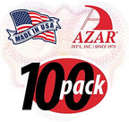 Azar Displays Azar 700017 Metal Prong Hook, 100-Piece Set (700017-100PK) - Image 2