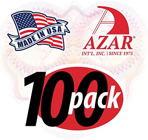 Azar Displays Azar 700017 Metal Prong Hook, 100-Piece Set (700017-100PK) - Image 2