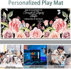 Large Gaming Mouse Pad + Keyboard Wrist Rest + Wrist Support + Coaster Set, Memory Foam Ergonomic for Easy Typing, XXL Extended Gaming Mouse Pad Table Pad - Proverbs 31:25 Flower - Image 7