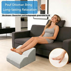 Version that Modern Pouf Ottoman,Relax Stool,Floor Poufs for Couch - Image 4